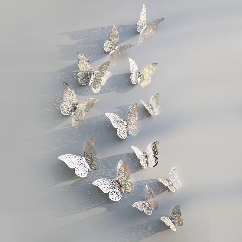 Butterfly Soul – 12er Set 3D-Schmetterlinge