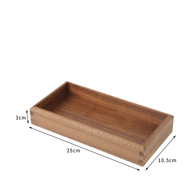 Walnut Sanctuary: Minimalistische Ablageschalen aus massivem Walnusholz