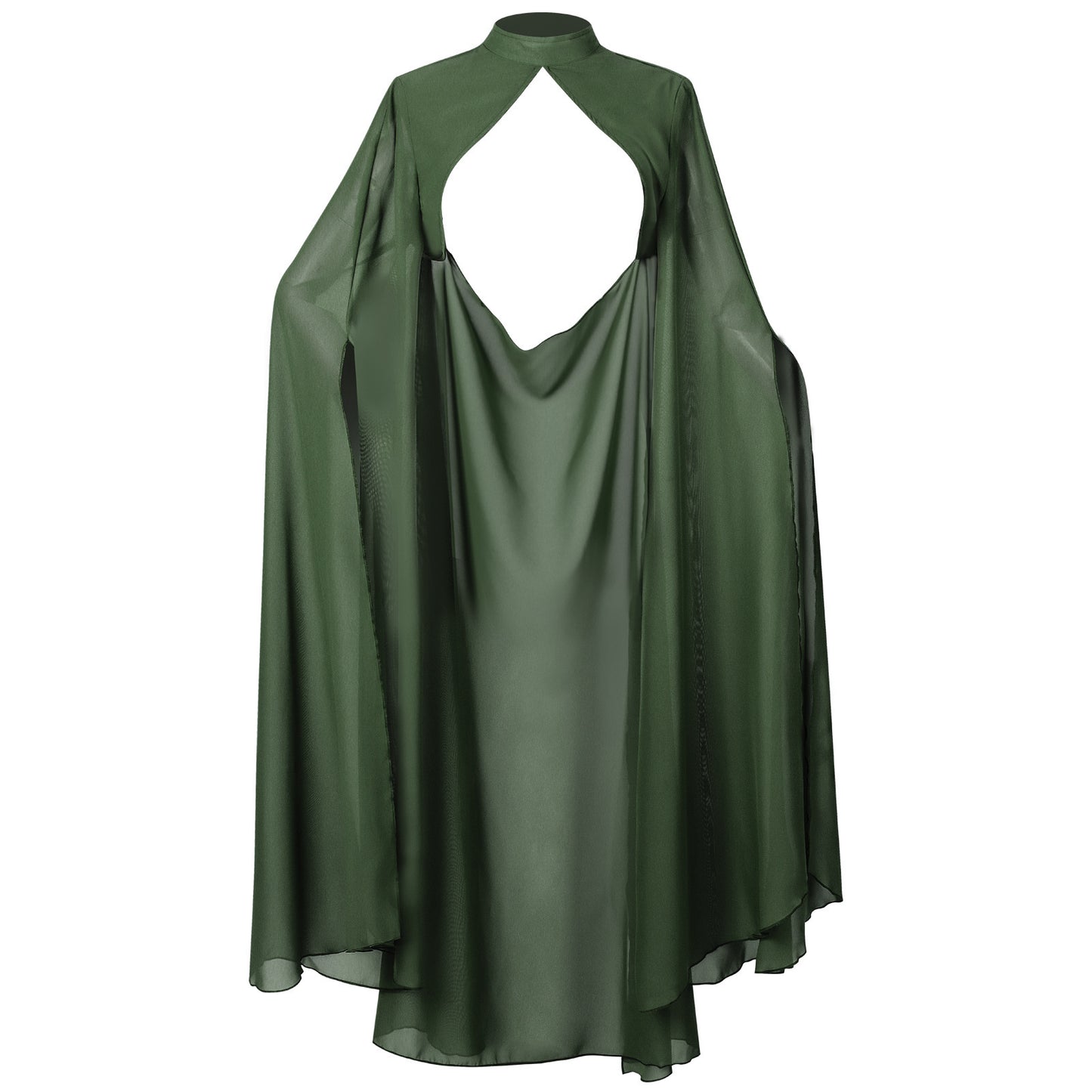 Midnight Fantasy – Fließender Chiffon-Umhang