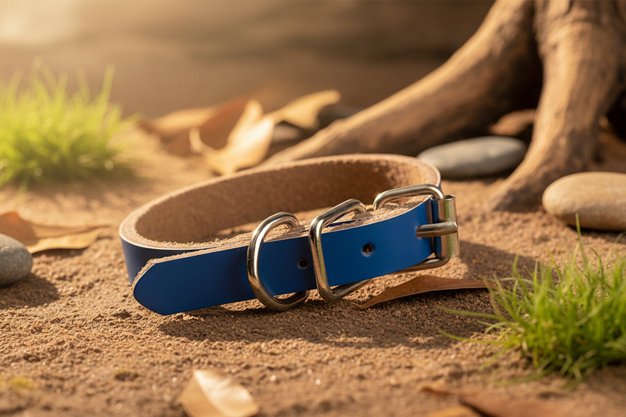 Timeless Spirit: Klassisches Echtleder-Halsband für natürliche Eleganz