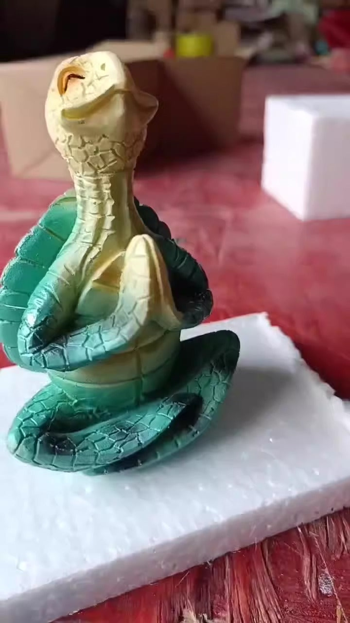 Deko-Figur „Zen-Schildkröte“ aus Kunstharz
