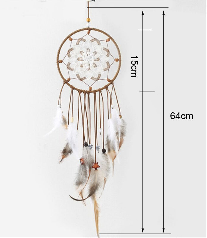 Nordic Spirit – Handgefertigter Boho-Traumfänger