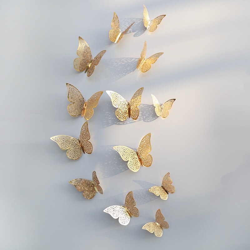 Butterfly Soul – 12er Set 3D-Schmetterlinge