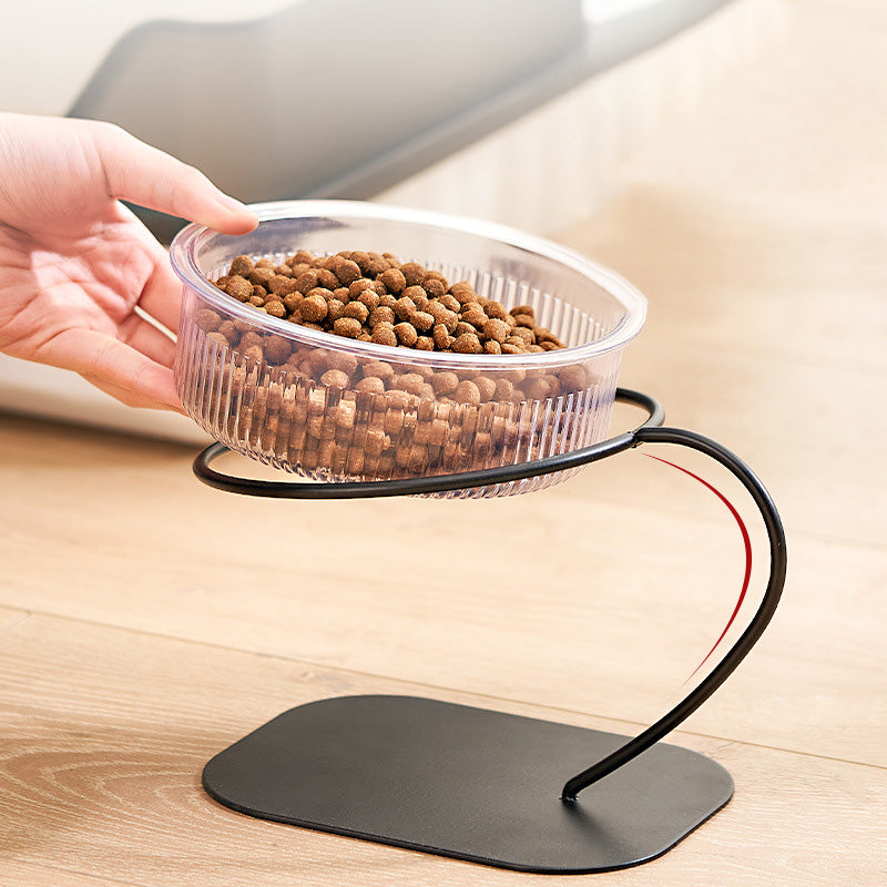 Eleganter Schwanenhals-Futternapf – Ergonomie trifft Design für deine Fellnase