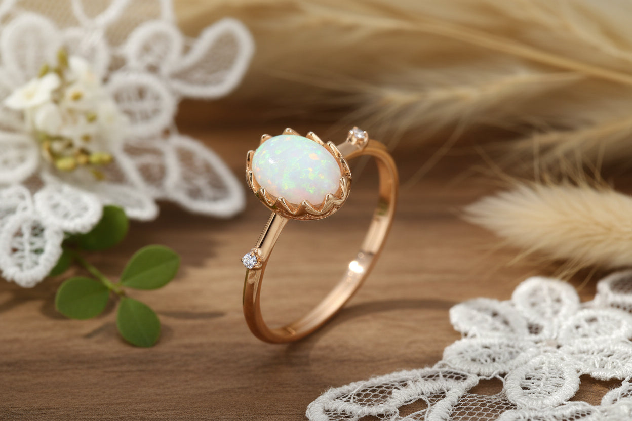 Kollektion „Stellar Glow“ – Magische Einzelstücke mit Opal & Zirkonia