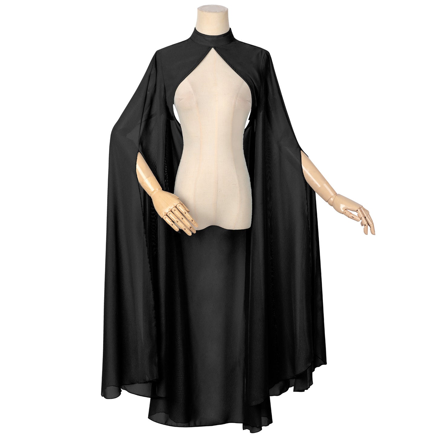 Midnight Fantasy – Fließender Chiffon-Umhang
