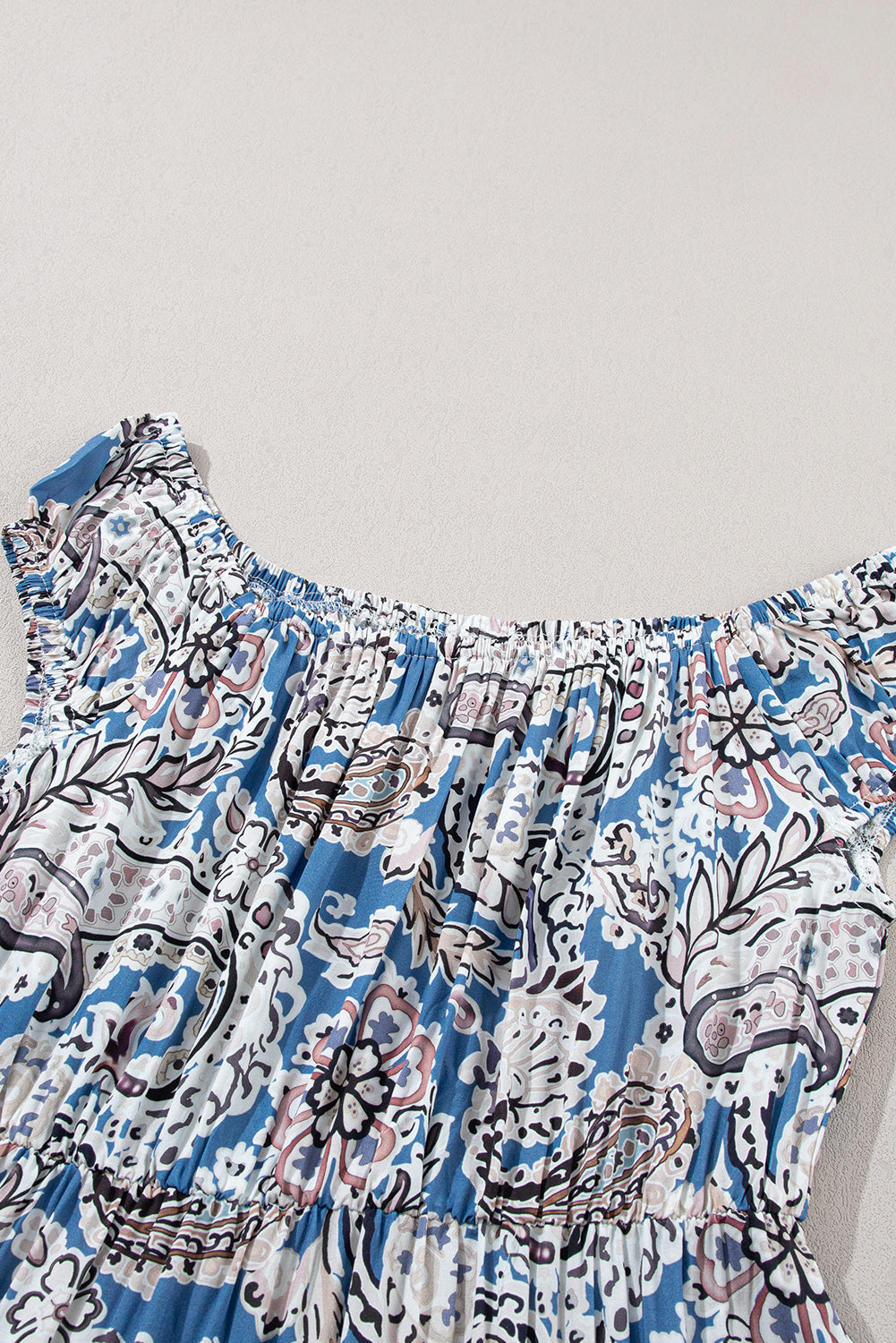 Floral Dream – Off-Shoulder Maxi-Kleid aus 100% Viskose