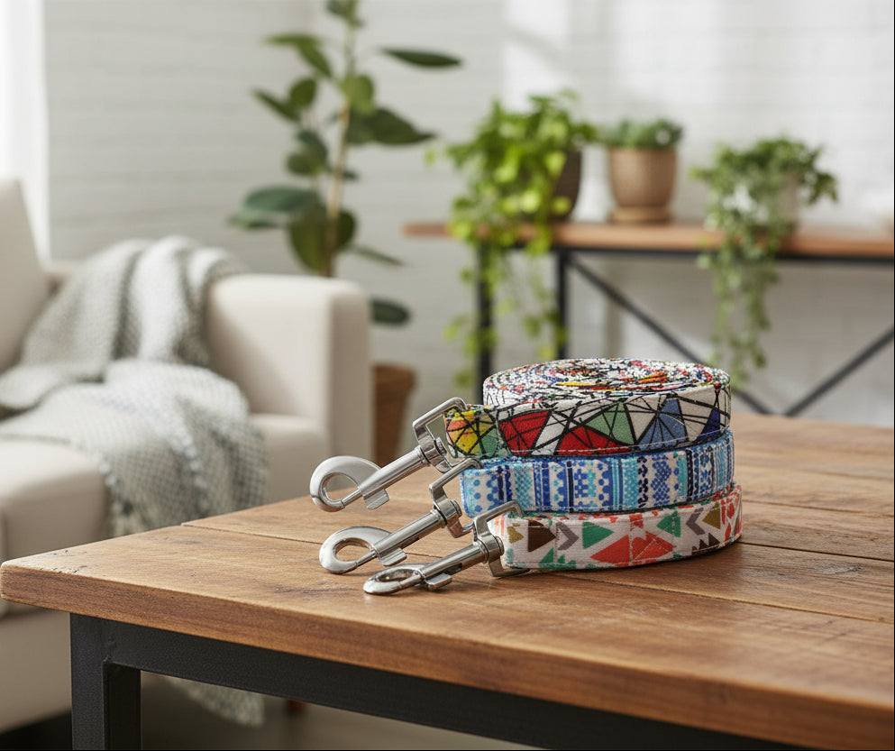 Sonnenschein-Leine – Boho-Chic & Sanfter Griff