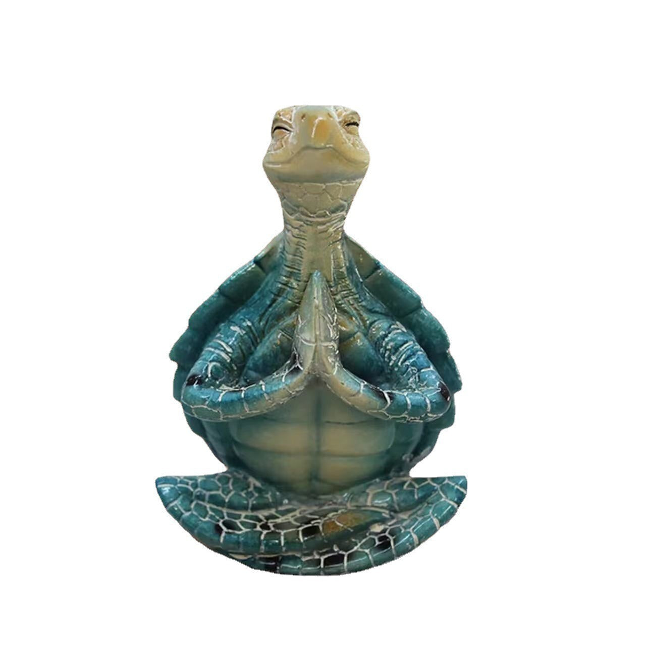 Deko-Figur „Zen-Schildkröte“ aus Kunstharz