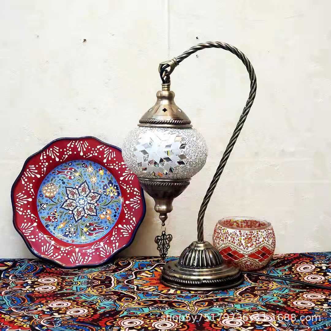Boho-Mosaiklampe im marokkanischen Stil – stimmungsvolle Beleuchtung für Zuhause & Café