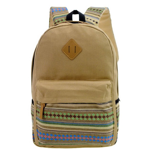 Nomad Spirit – Ethno Canvas Rucksack