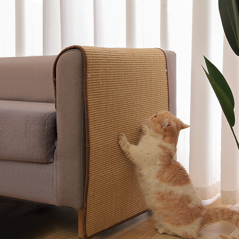 Sisal-Kratzbrett für Katzen – schützt Sofa & Möbel auf natürliche Weise
