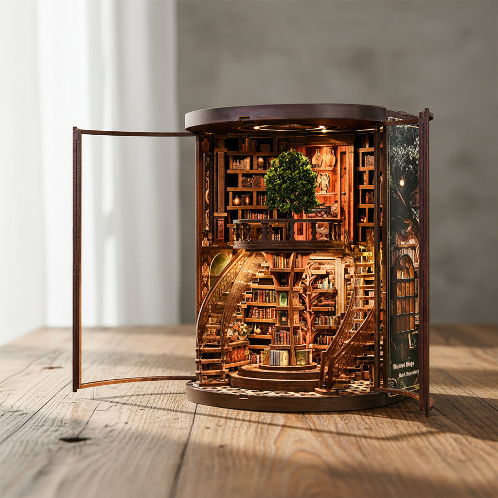 Eine Welt zwischen den Seiten – Dein DIY Book Nook "Wisdom Rings"