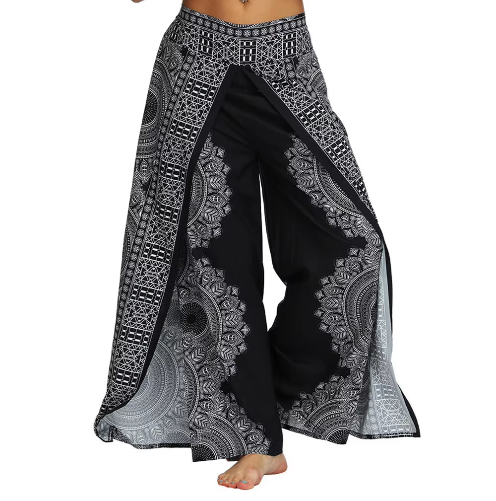 Boho Floral Harem Pants – Dein perfekter Begleiter für Festivals, Yoga & mehr