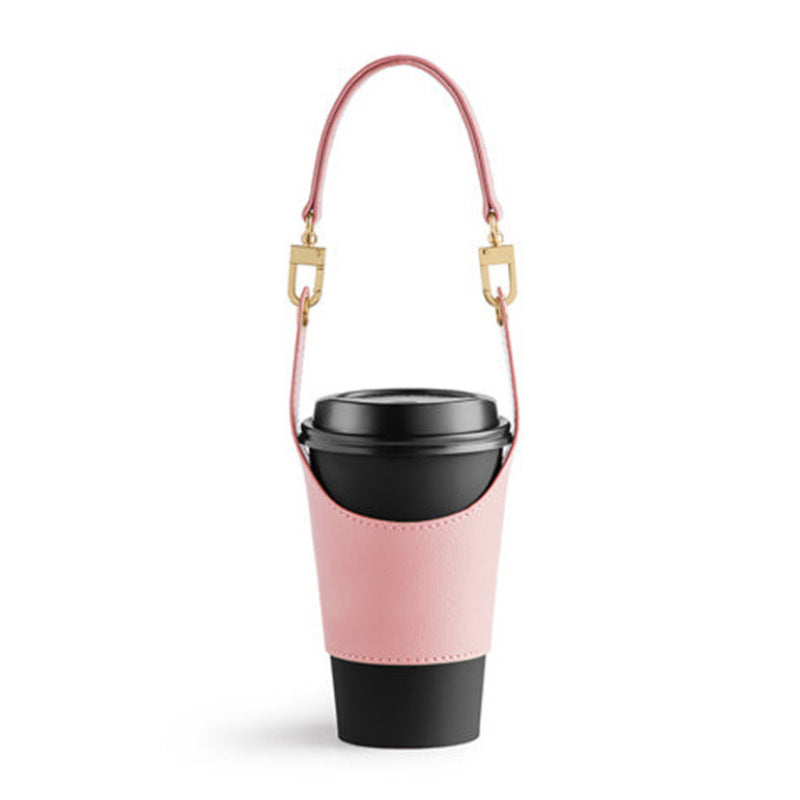 „Cloud Carry“ – Dein eleganter Cup-Holder aus veganem Leder