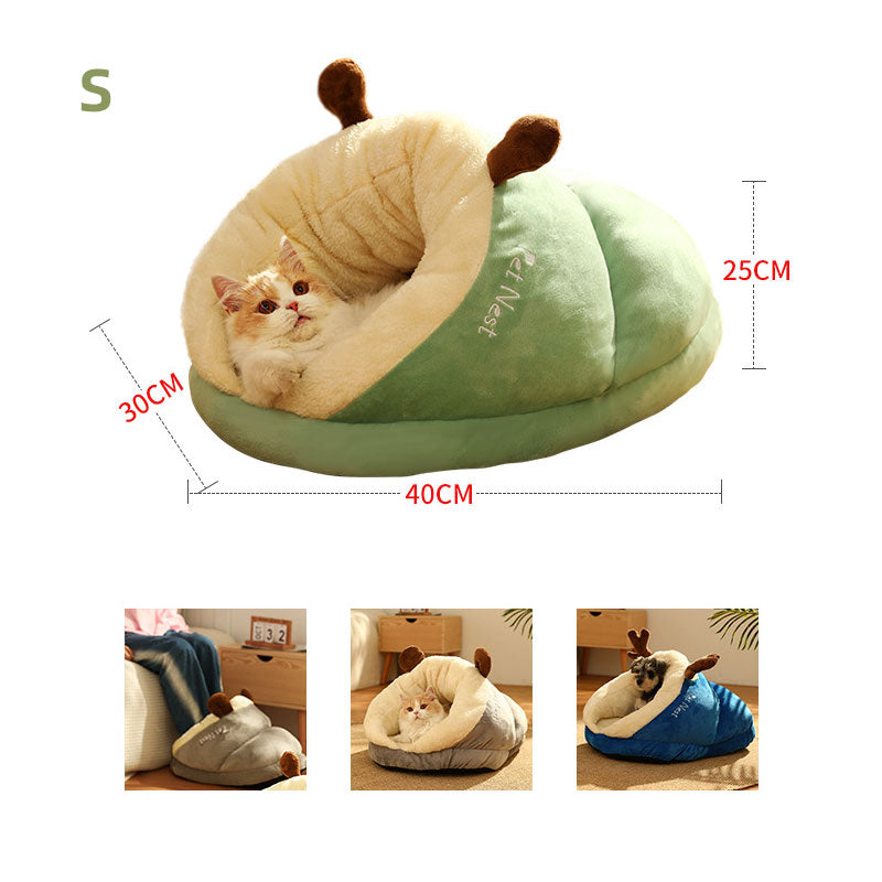 Velvet Slipper: Kuschelhöhle mit Thermo-Plüsch