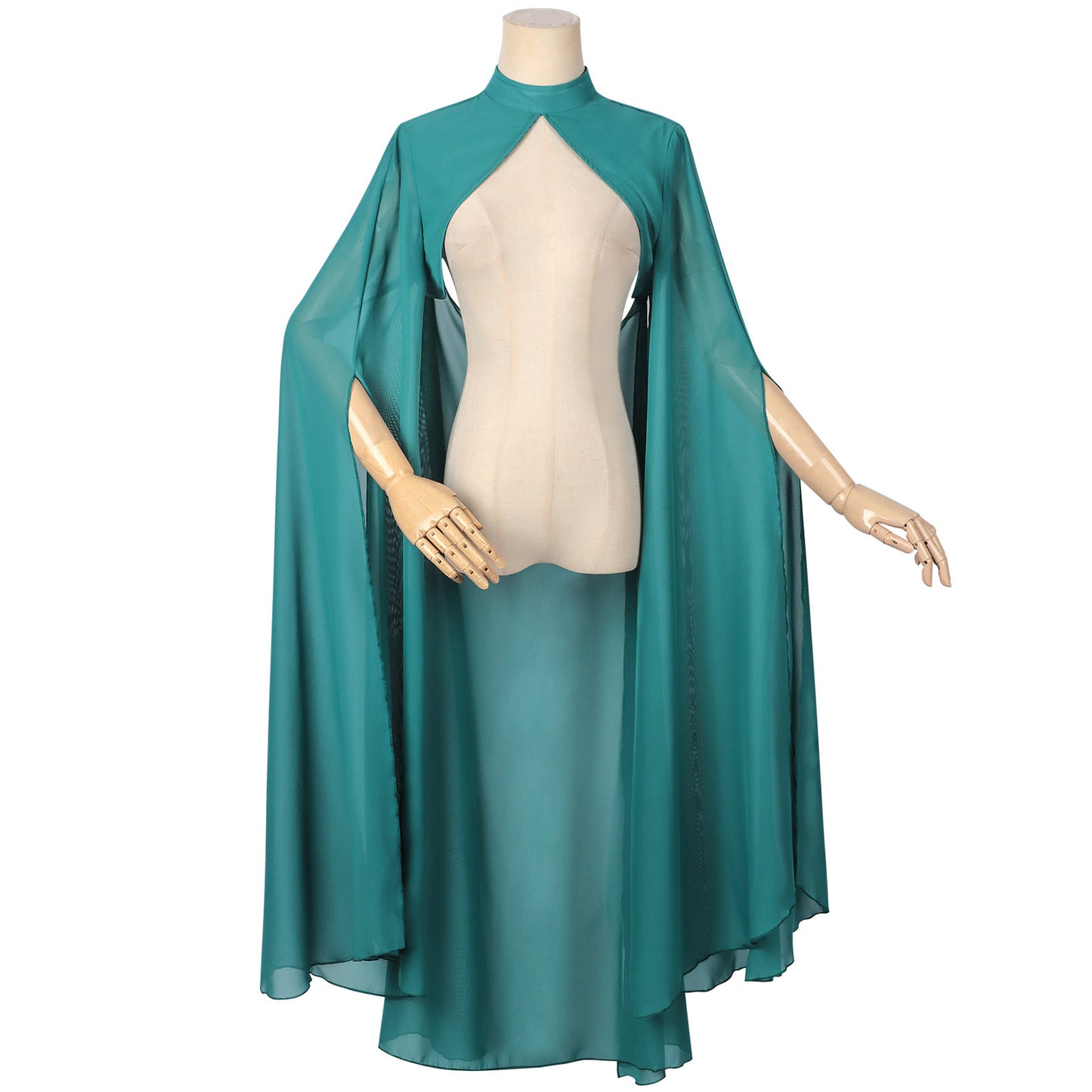 Midnight Fantasy – Fließender Chiffon-Umhang
