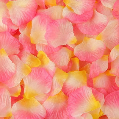 Petal Rain – 100er Set Edle Seidenrosenblätter