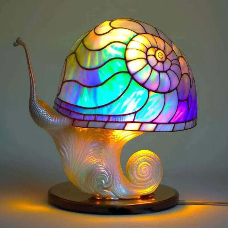 Magic Shroom – Illusions-Pilzlampe im Tiffany-Stil