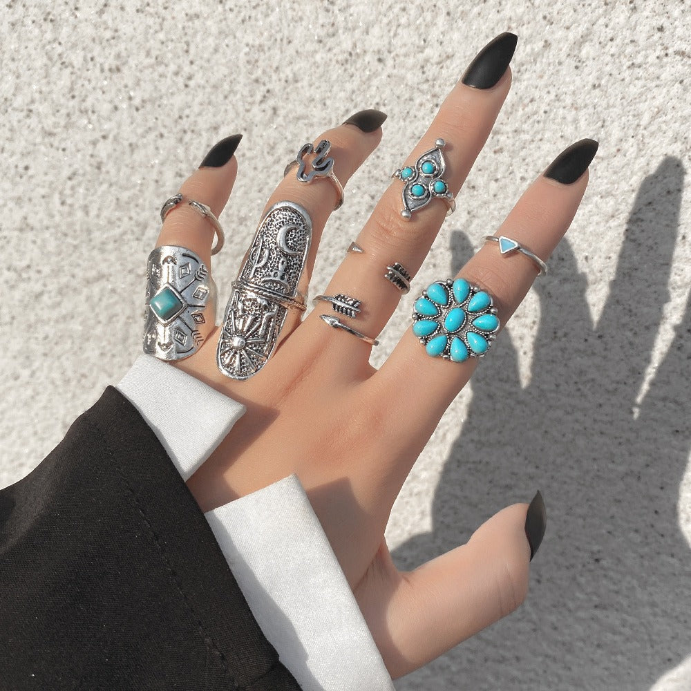„Desert Dream“ Ring-Set – Dein Boho-Statement