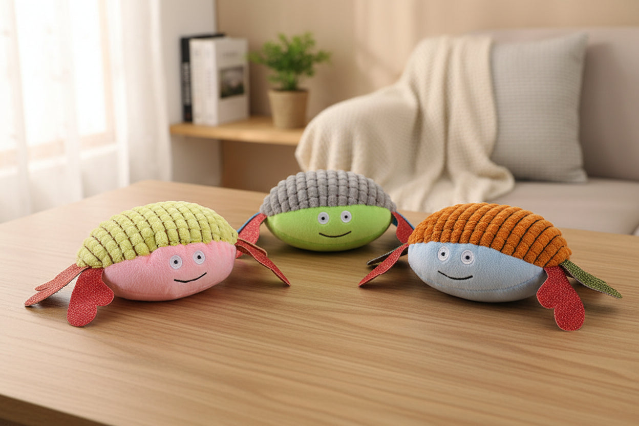 Ocean Buddy – Die "Crabby" Spielkrabbe für glückliche Pfoten