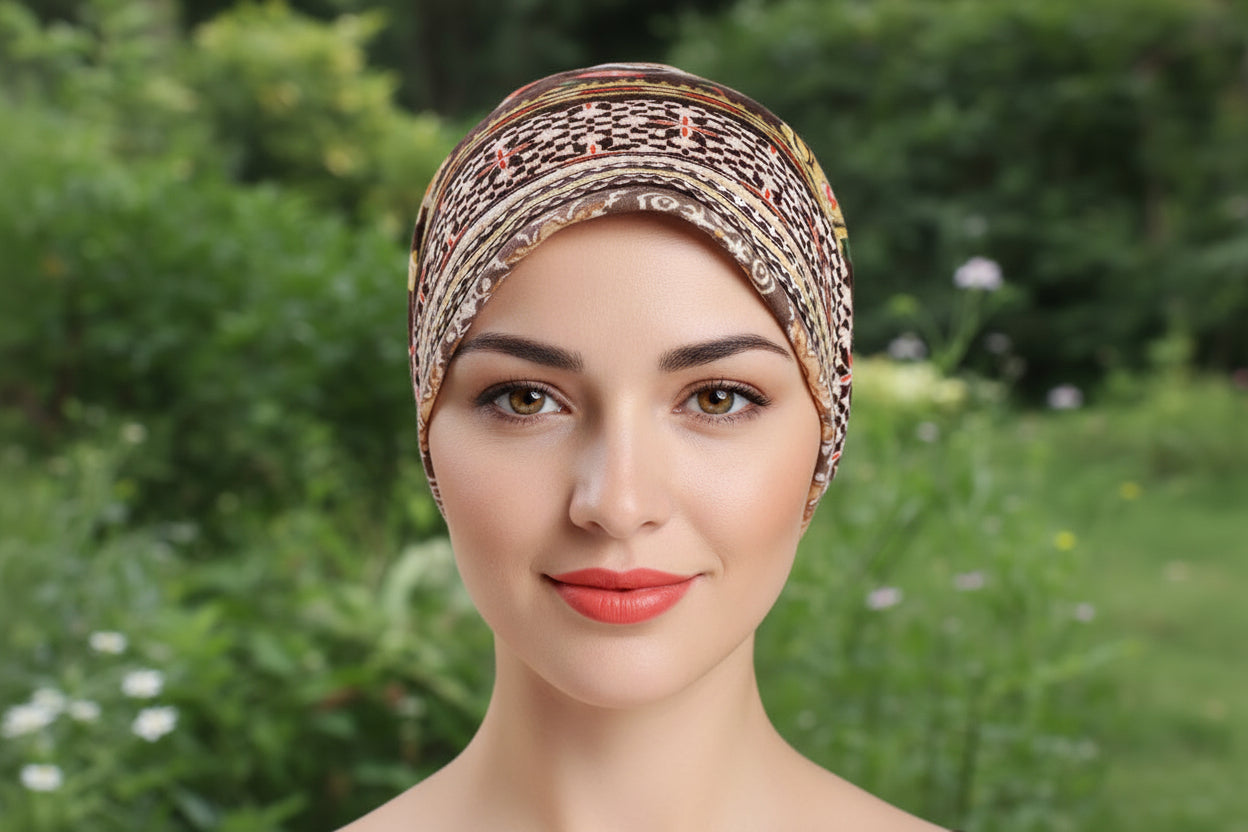 Boho-Spirit für jeden Tag: Deine Print-Beanie