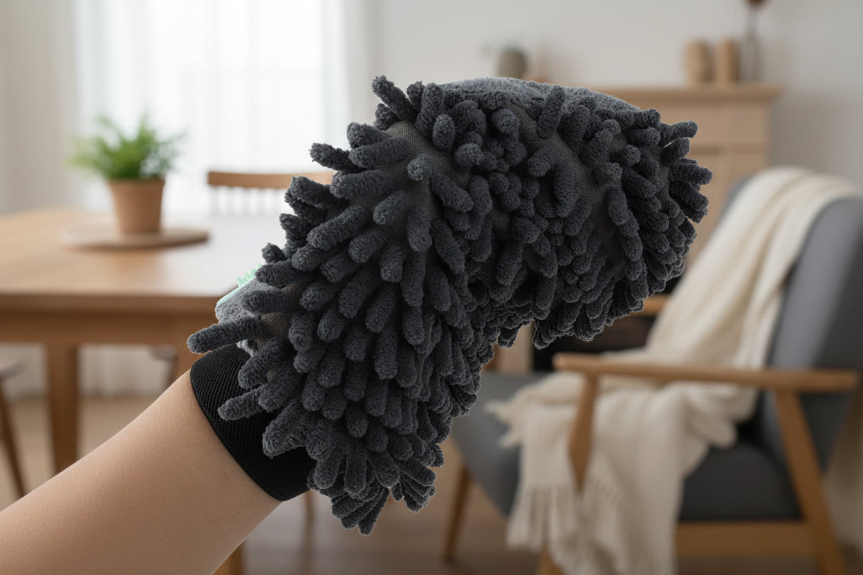 Cloud Groomer: Doppelseitiger Pflege- & Massagehandschuh