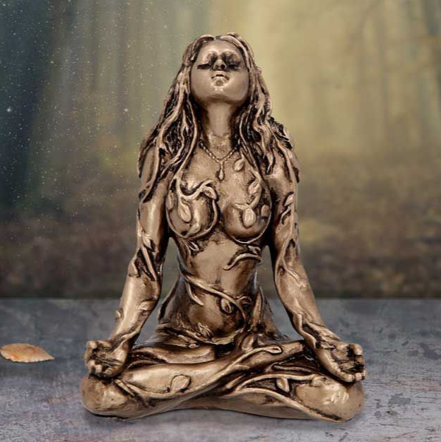Mutter Erde Gaia Figur – Mini Spirituelle Deko für dein Boho-Zuhause