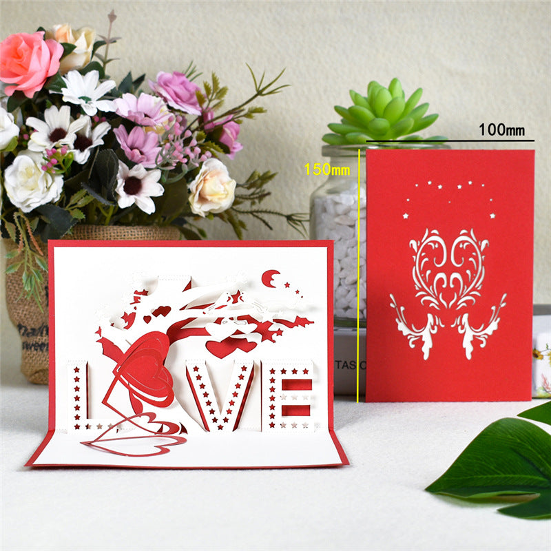 Celestial Love – Magische 3D-Pop-up Grußkarten