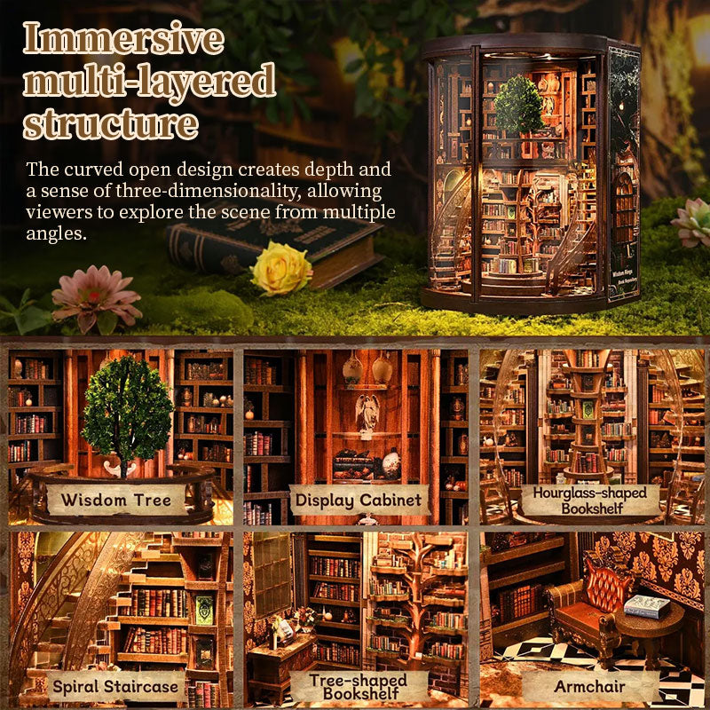 Eine Welt zwischen den Seiten – Dein DIY Book Nook "Wisdom Rings"