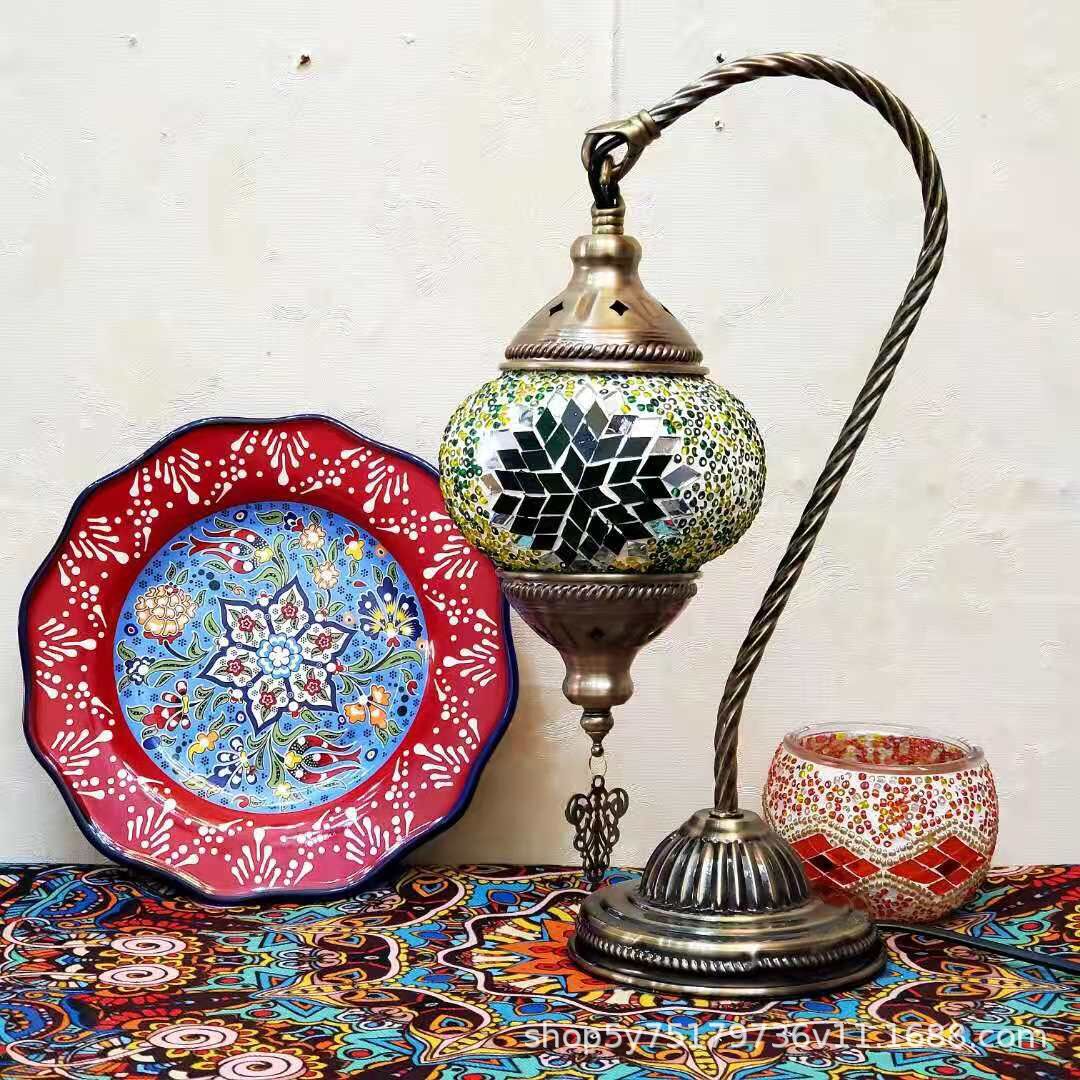 Boho-Mosaiklampe im marokkanischen Stil – stimmungsvolle Beleuchtung für Zuhause & Café