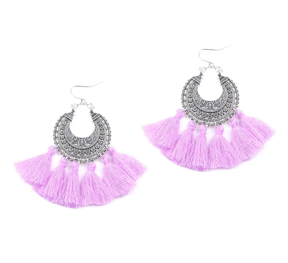 Artilady Vintage Tassel – Statement-Ohrringe im Ethno-Look