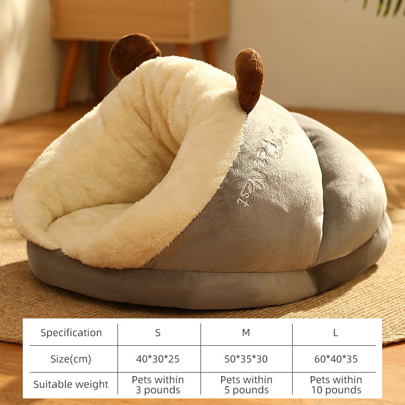 Velvet Slipper: Kuschelhöhle mit Thermo-Plüsch