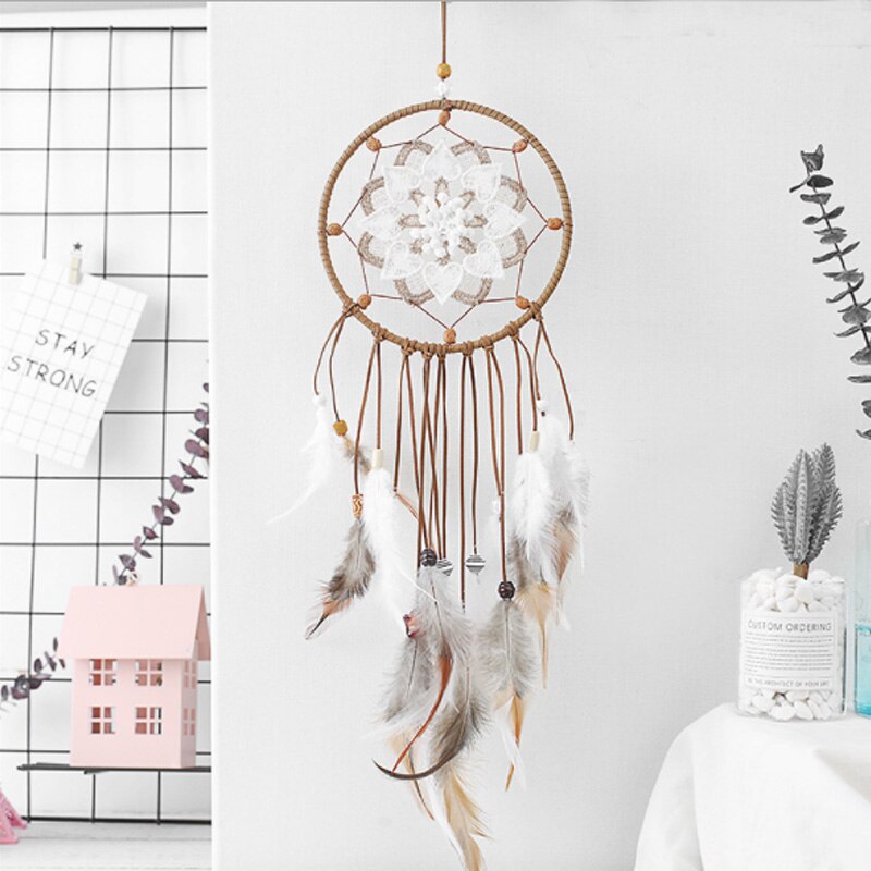 Nordic Spirit – Handgefertigter Boho-Traumfänger