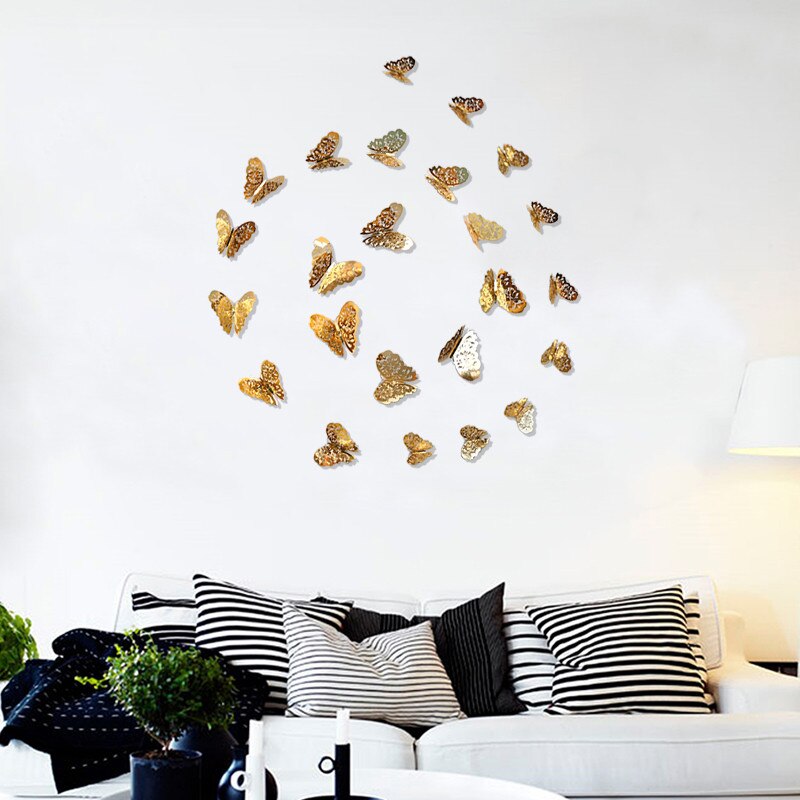 Butterfly Soul – 12er Set 3D-Schmetterlinge