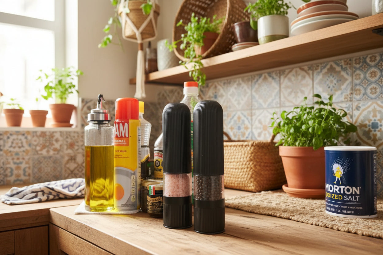 Pure Spice – Elektrische Design-Gewürzmühle für frische Aromen