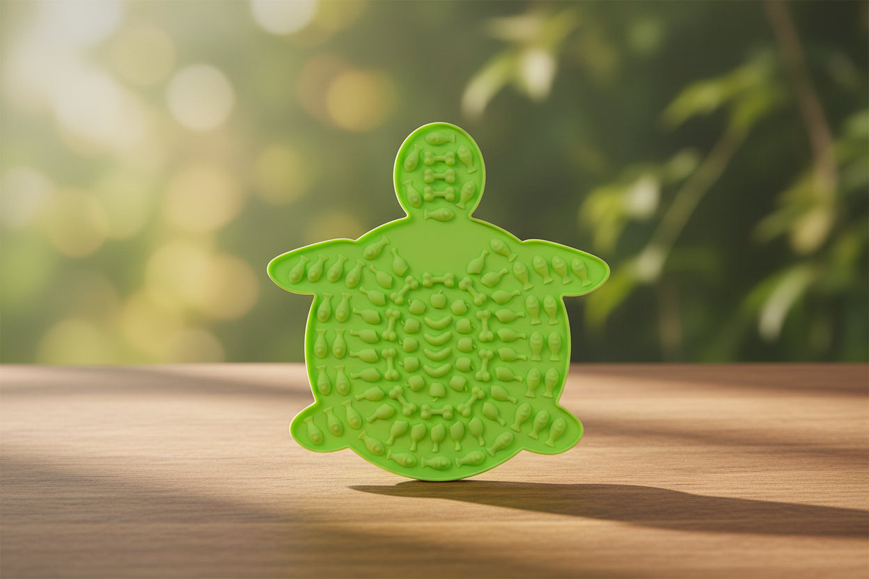 Calm & Lick – Anti-Stress Schleckmatte "Turtle Edition"