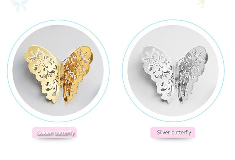 Butterfly Soul – 12er Set 3D-Schmetterlinge