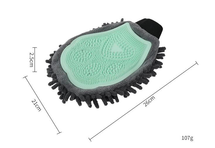 Cloud Groomer: Doppelseitiger Pflege- & Massagehandschuh