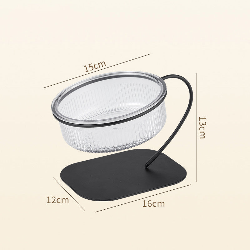 Eleganter Schwanenhals-Futternapf – Ergonomie trifft Design für deine Fellnase
