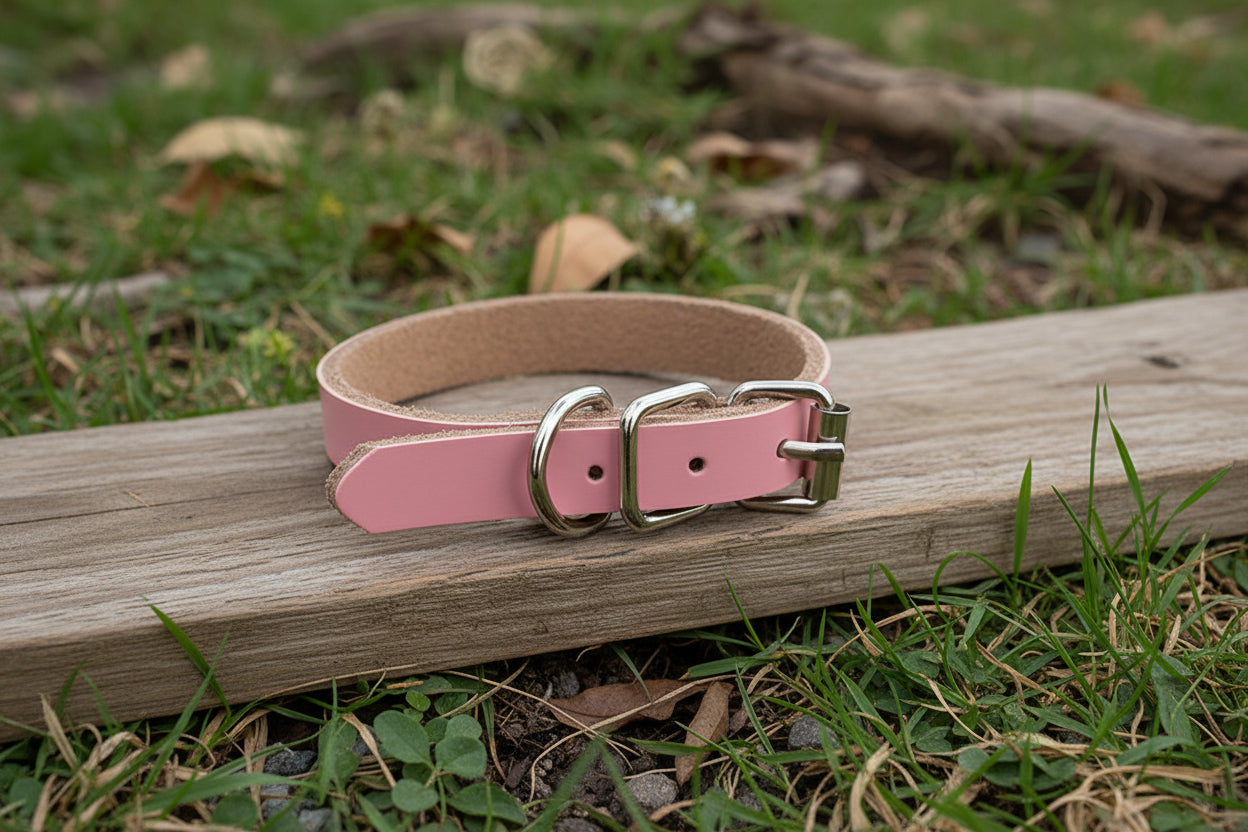 Timeless Spirit: Klassisches Echtleder-Halsband für natürliche Eleganz