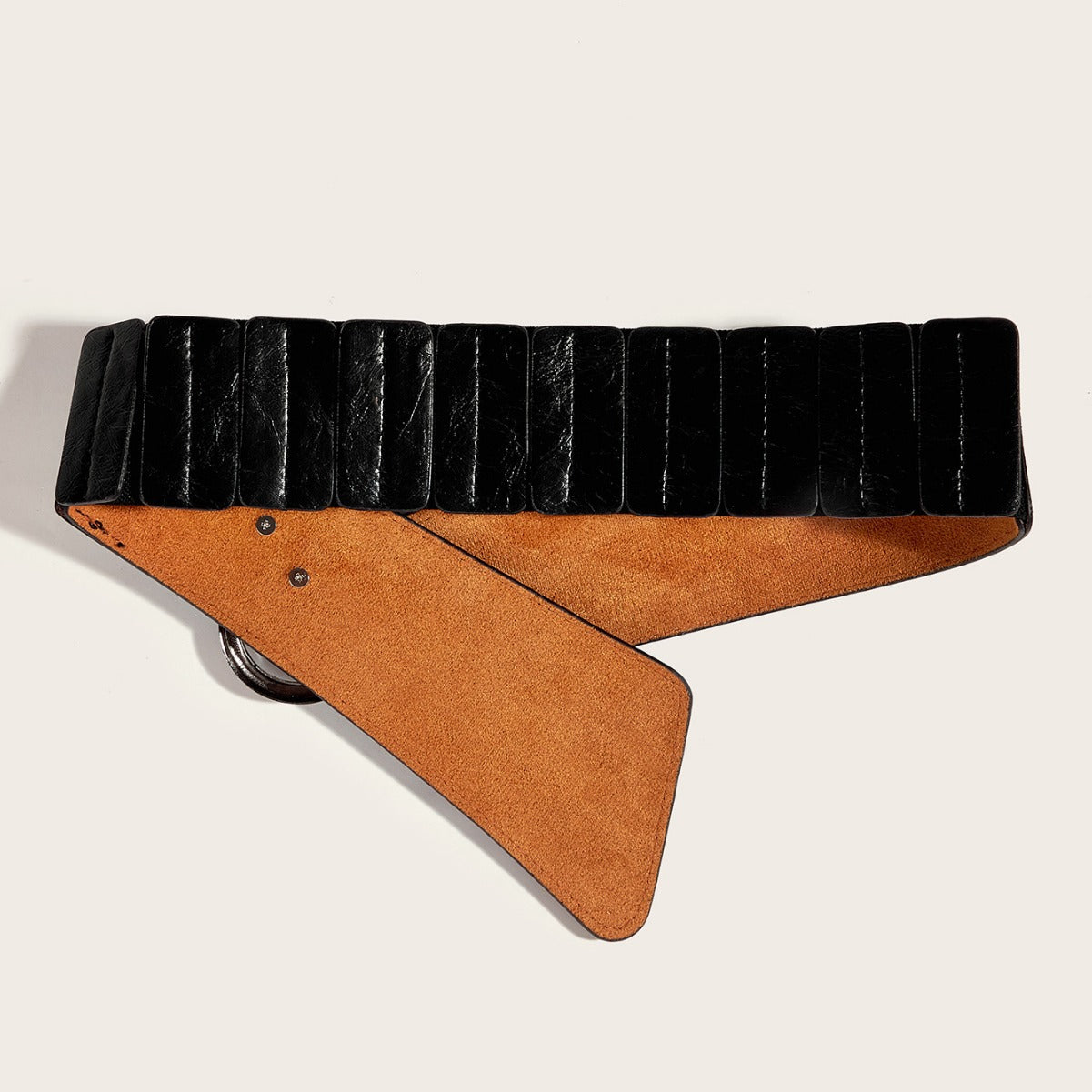 Boho Nietengürtel "Luna" – Elastischer Taillengürtel für Kleider & Tuniken