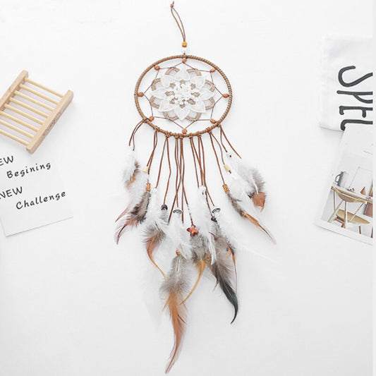 Nordic Spirit – Handgefertigter Boho-Traumfänger