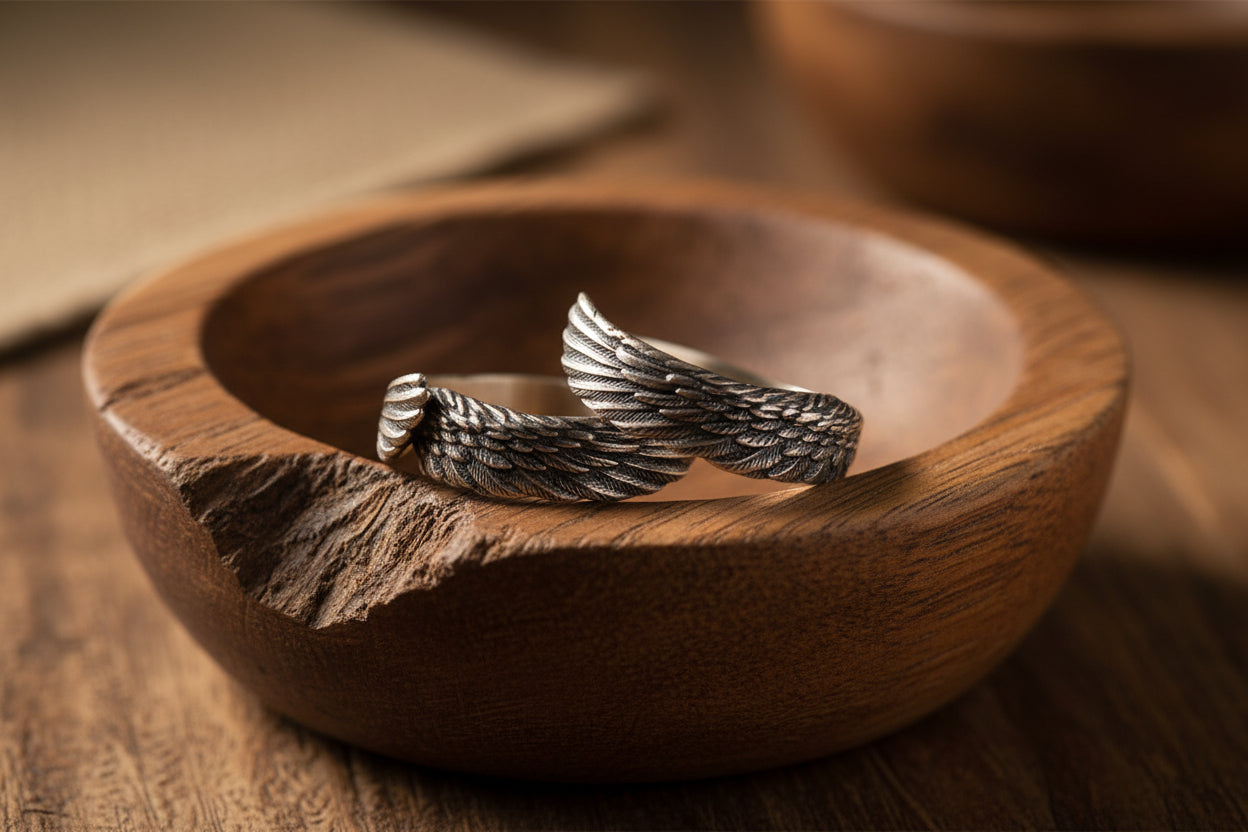 „Wings of Freedom“ Ring – Dein Begleiter mit Symbolkraft