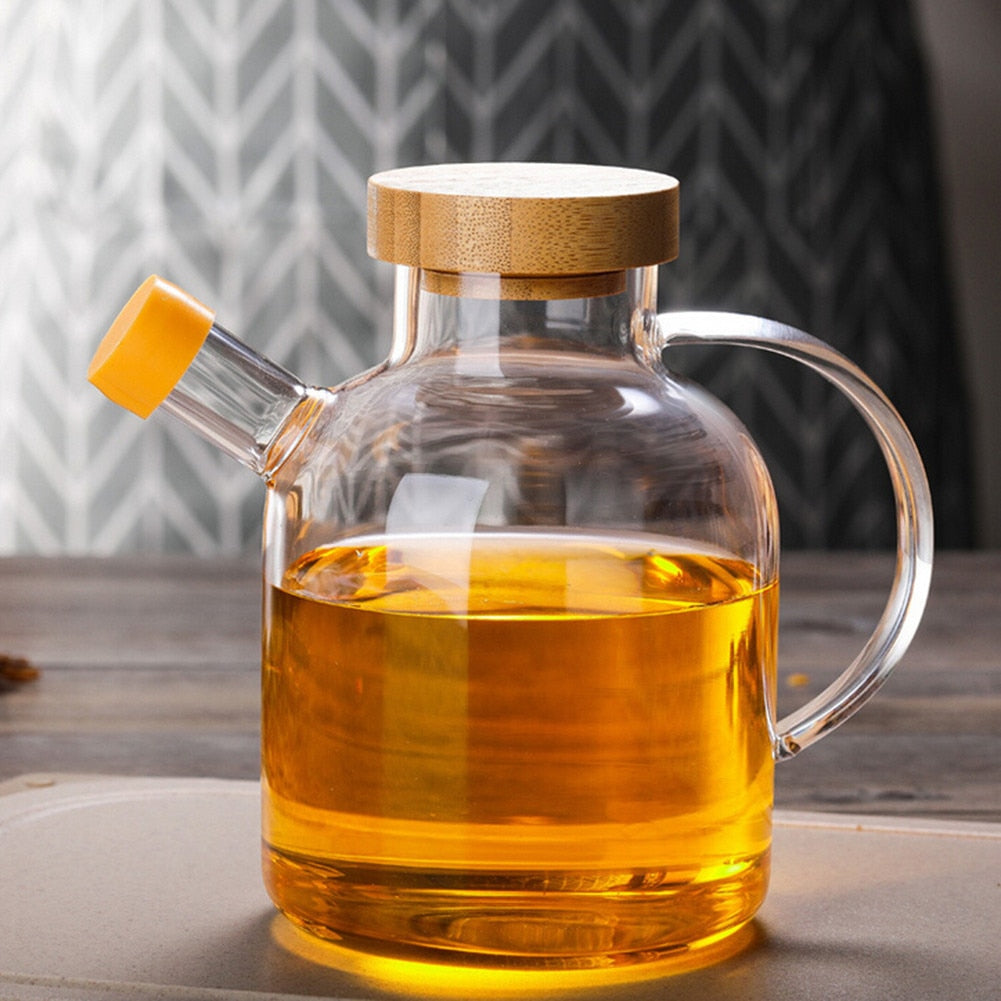 Glas-Karaffe „Pure Bamboo“ – Borosilikat-Allrounder (650ml)