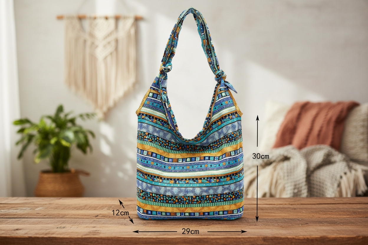 Nomad Soul – Hippie-Slingbag aus Canvas