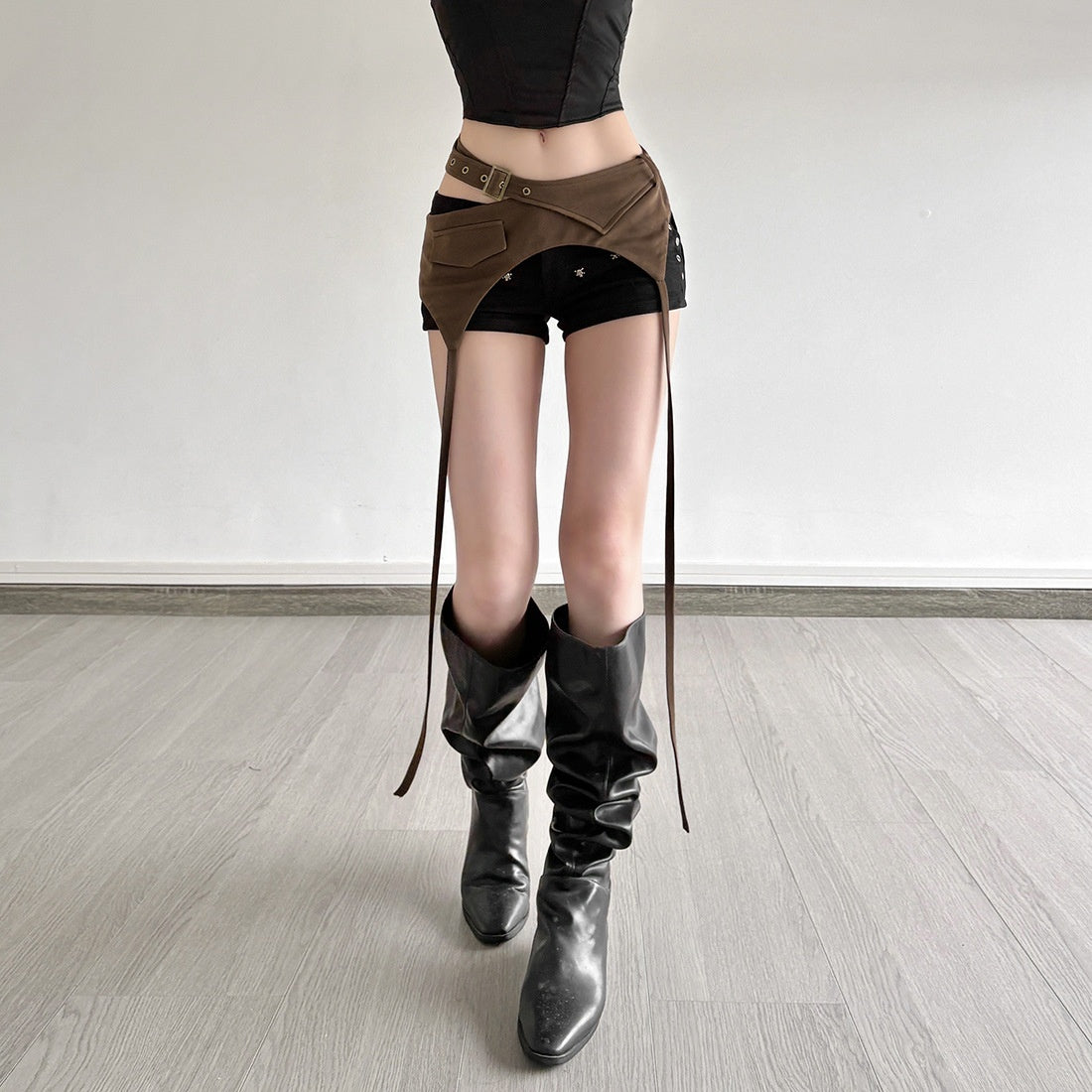 Taillengürtel im Boho Chic – Boho Cream & Roasted Coffee