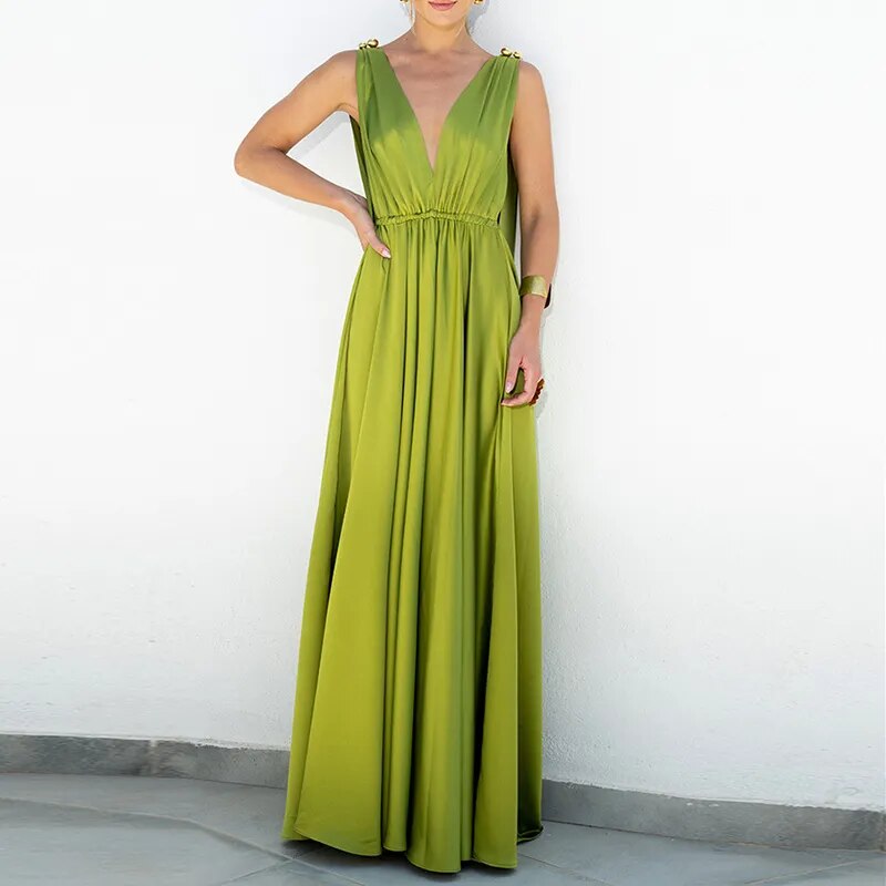 Boho Dream – Elegantes Maxikleid für Freigeister