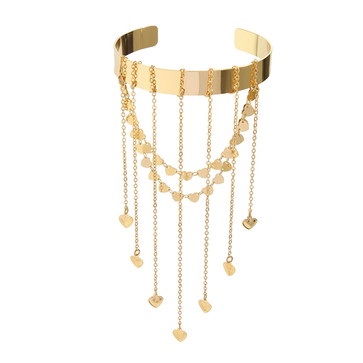 Goddess Aura: Bohemian Oberarm-Reifen & Tassel-Armketten