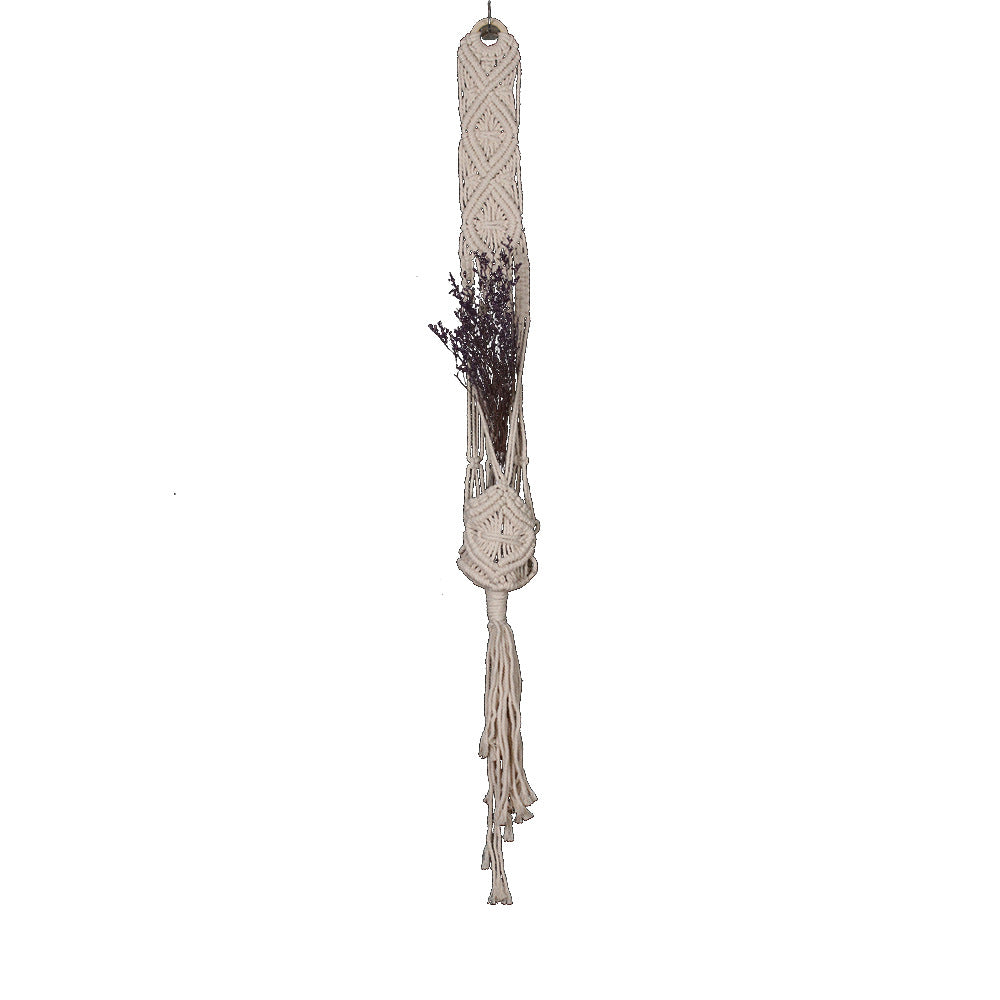 Makramee-Blumenampel „Boho Breeze“